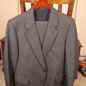 Vintage Tiger of Sweden 40S Wool Pinstripe Suit
